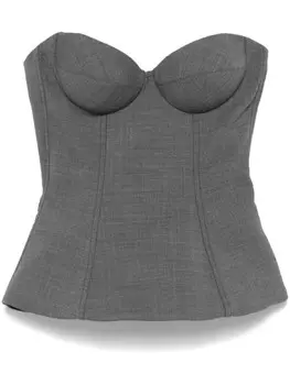 Giuseppe Di Morabito топ-корсет, серый