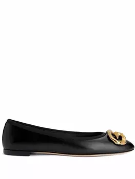 Giuseppe Zanotti балетки Amur, черный