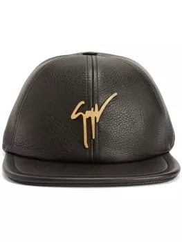 Giuseppe Zanotti бейсболка Cohen с логотипом Signature, черный