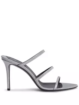 Giuseppe Zanotti босоножки Alimha 90, серебристый