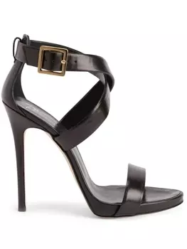 Giuseppe Zanotti босоножки Bellis 120 на шпильке, черный