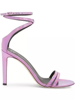 Giuseppe Zanotti босоножки Catia 105, фиолетовый