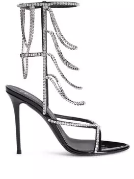 Giuseppe Zanotti босоножки Cristelle 105, черный
