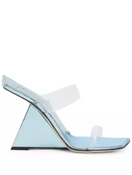 Giuseppe Zanotti босоножки Florance Plexi 105, синий