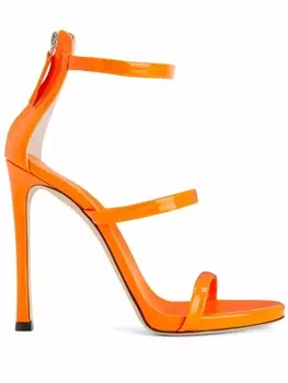 Giuseppe Zanotti босоножки Harmony 120, оранжевый