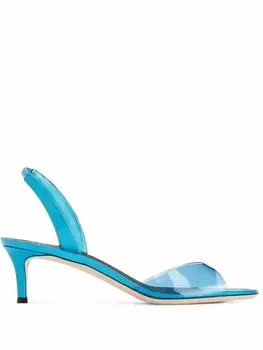 Giuseppe Zanotti босоножки Lilibeth Plexy, синий
