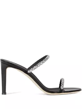 Giuseppe Zanotti босоножки Mauritia на шпильке, черный