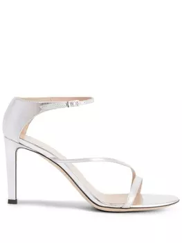 Giuseppe Zanotti босоножки Rivire 105, серебристый