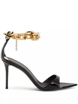 Giuseppe Zanotti босоножки с цепочками, черный