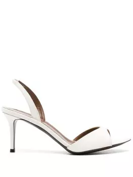 Giuseppe Zanotti босоножки с ремешком на пятке, белый