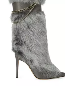 Giuseppe Zanotti ботильоны Amaia 105, серый