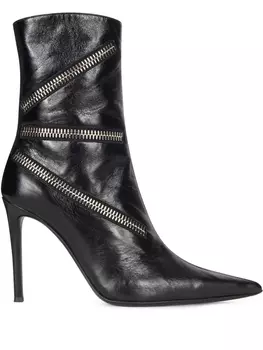 Giuseppe Zanotti ботильоны Daphne на высоком каблуке, черный