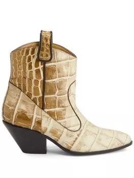 Giuseppe Zanotti ботильоны Elna 55, серый
