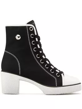 Giuseppe Zanotti ботильоны Nidir на шнуровке, черный