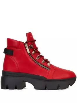 Giuseppe Zanotti ботинки Apocalypse Trek, красный