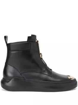 Giuseppe Zanotti ботинки Denoel на молнии, черный