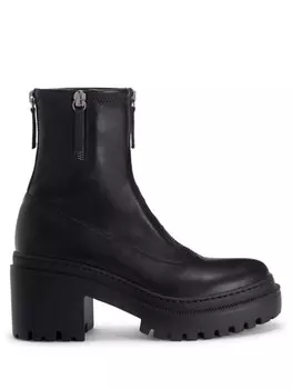 Giuseppe Zanotti ботинки Lionora на молнии, черный