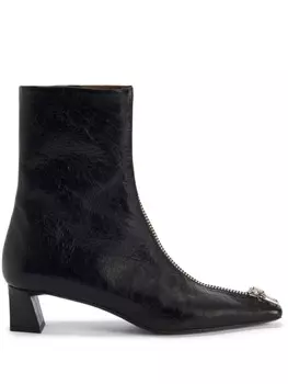 Giuseppe Zanotti ботинки Oraine на молнии, черный