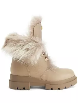 Giuseppe Zanotti ботинки Phillis, нейтральный цвет