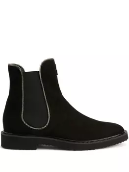 Giuseppe Zanotti ботинки с молниями, черный