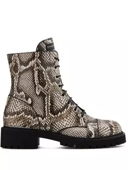 Giuseppe Zanotti ботинки Thora, коричневый