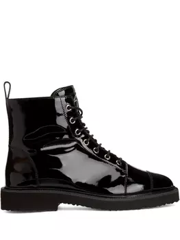 Giuseppe Zanotti ботинки Thora на шнуровке, черный