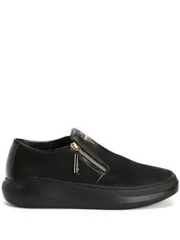 Giuseppe Zanotti кеды Conley на молнии, серый