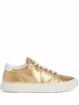 Giuseppe Zanotti кеды Ecoblabber, золотистый