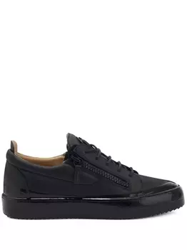 Giuseppe Zanotti кеды Frankie на молнии, черный