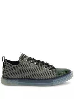 Giuseppe Zanotti кеды Frankie на шнуровке, черный