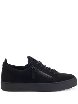 Giuseppe Zanotti кеды Frankie на шнуровке, черный