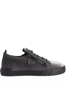 Giuseppe Zanotti кеды Frankie с принтом, черный