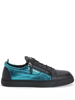 Giuseppe Zanotti кеды Frankie со вставками, синий