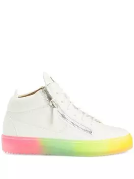 Giuseppe Zanotti кеды Kriss с принтом, белый