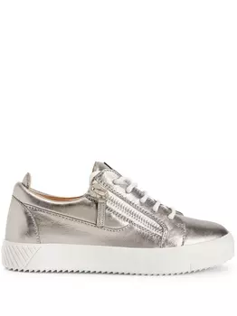 Giuseppe Zanotti кеды Nicki, серебристый