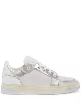 Giuseppe Zanotti кеды с нашивкой-логотипом, белый