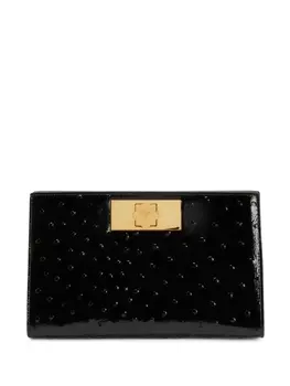 Giuseppe Zanotti клатч Annhita с принтом, черный