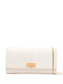Giuseppe Zanotti клатч Montserrat, белый