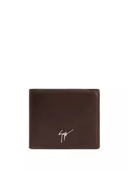 Giuseppe Zanotti кошелек Albert с логотипом, коричневый