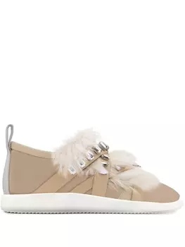 Giuseppe Zanotti кроссовки Christie, нейтральный цвет