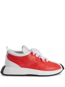 Giuseppe Zanotti кроссовки Ferox с принтом, белый