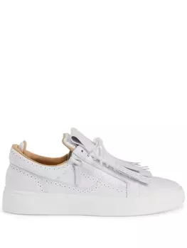 Кроссовки Giuseppe Zanotti GZ94 Fringed, белый