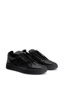 Giuseppe Zanotti кроссовки GZ94 с нашивкой-логотипом, черный
