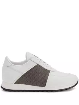 Giuseppe Zanotti кроссовки Jimi Running со вставками, белый