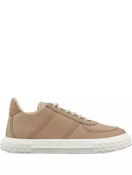 Giuseppe Zanotti кроссовки на шнуровке, нейтральный цвет