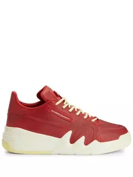Giuseppe Zanotti кроссовки с логотипом, красный