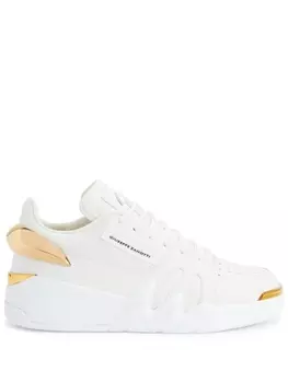 Кроссовки Giuseppe Zanotti Talon Logo, белый/золотой