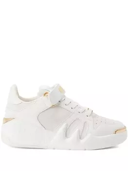 Giuseppe Zanotti кроссовки Talon на липучках, белый