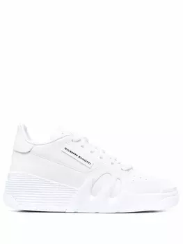 Giuseppe Zanotti кроссовки Talon на танкетке, белый