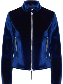 Giuseppe Zanotti куртка на молнии, синий
